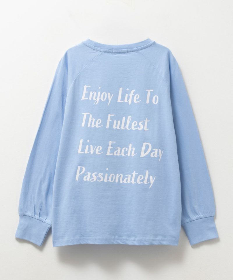 T-GRAPHICS  ロゴラグランTシャツ キッズ メール便 対応商品商品画像-4