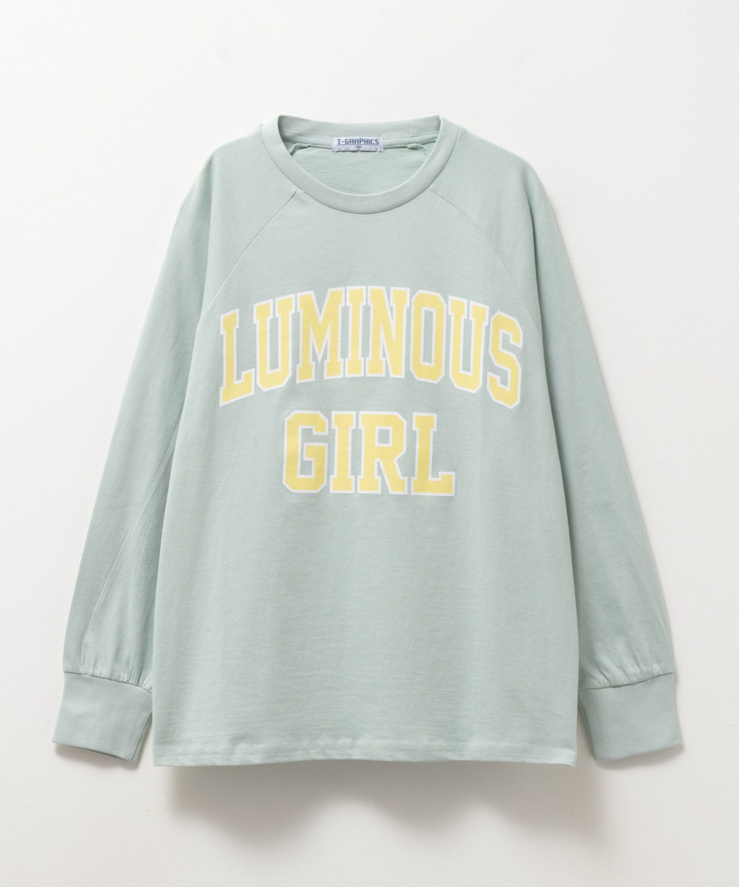 T-GRAPHICS ロゴラグランTシャツ キッズ ネコポス 対応商品