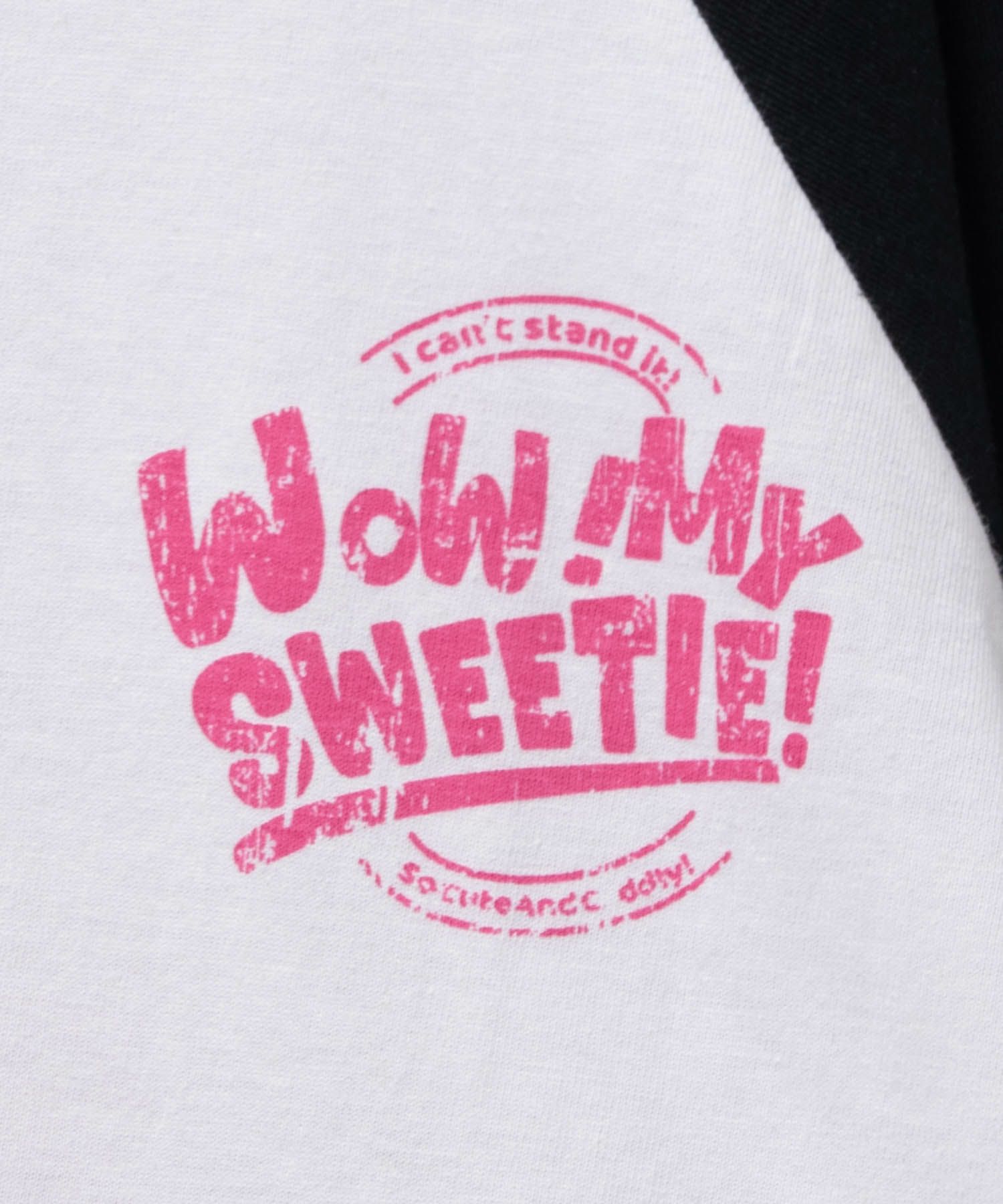 T-GRAPHICS かすれラグランTシャツ キッズ ネコポス 対応商品