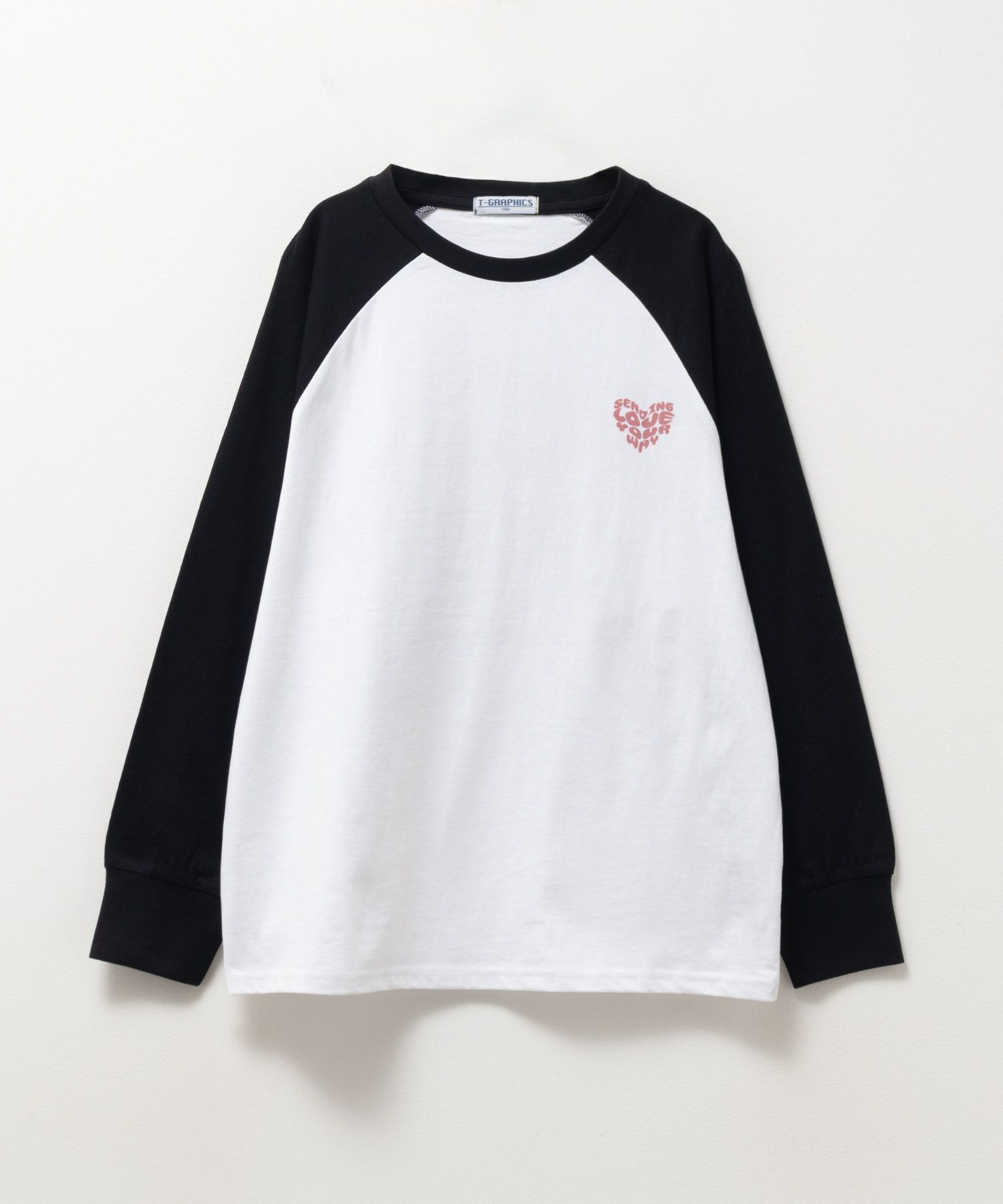 T-GRAPHICS ラグランTシャツ キッズ ネコポス 対応商品