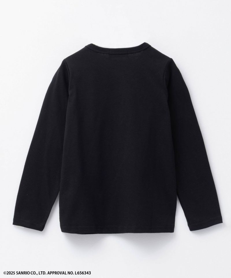 サンリオキャラクターズ クロミ プリント長袖Tシャツ キッズ メール便 対応商品商品画像-2