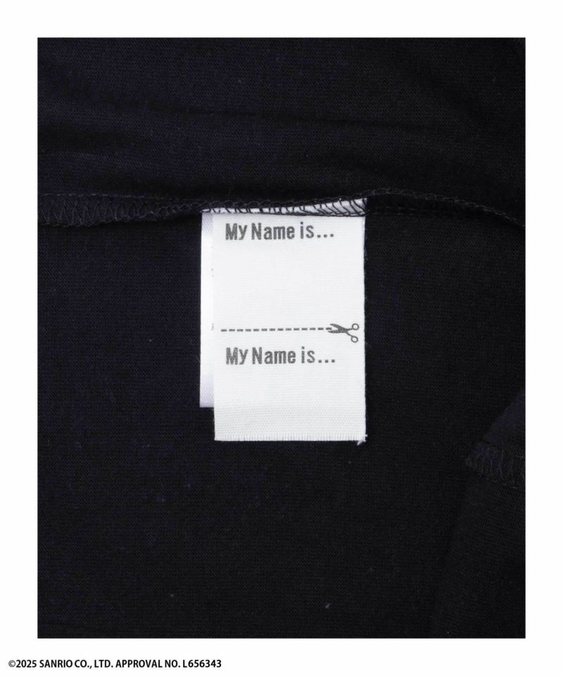 サンリオキャラクターズ クロミ プリント長袖Tシャツ キッズ メール便 対応商品商品画像-6