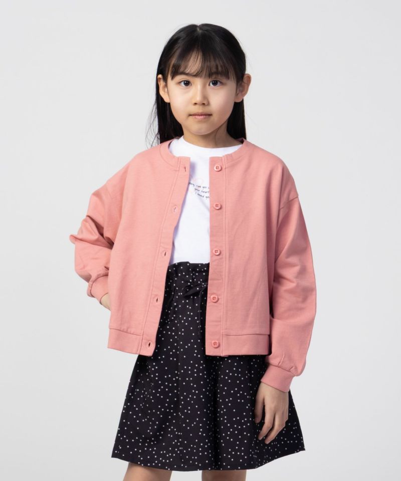 NAVY  USコットンカーディガン キッズ商品画像-1