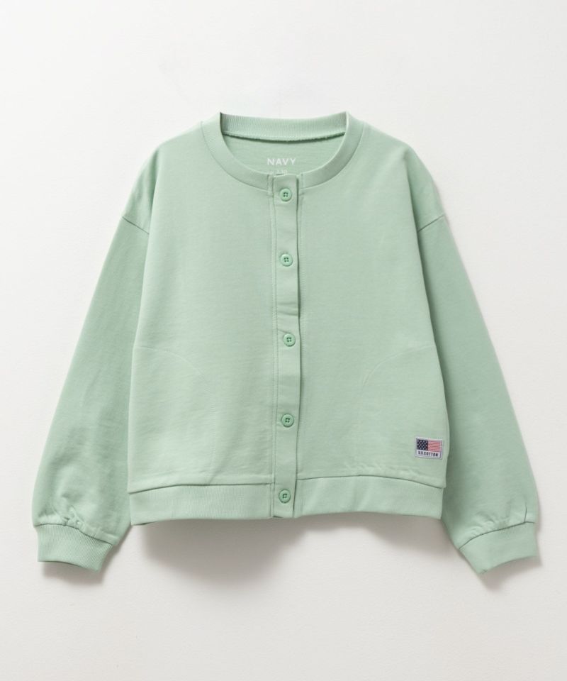 NAVY  USコットンカーディガン キッズ商品画像-8