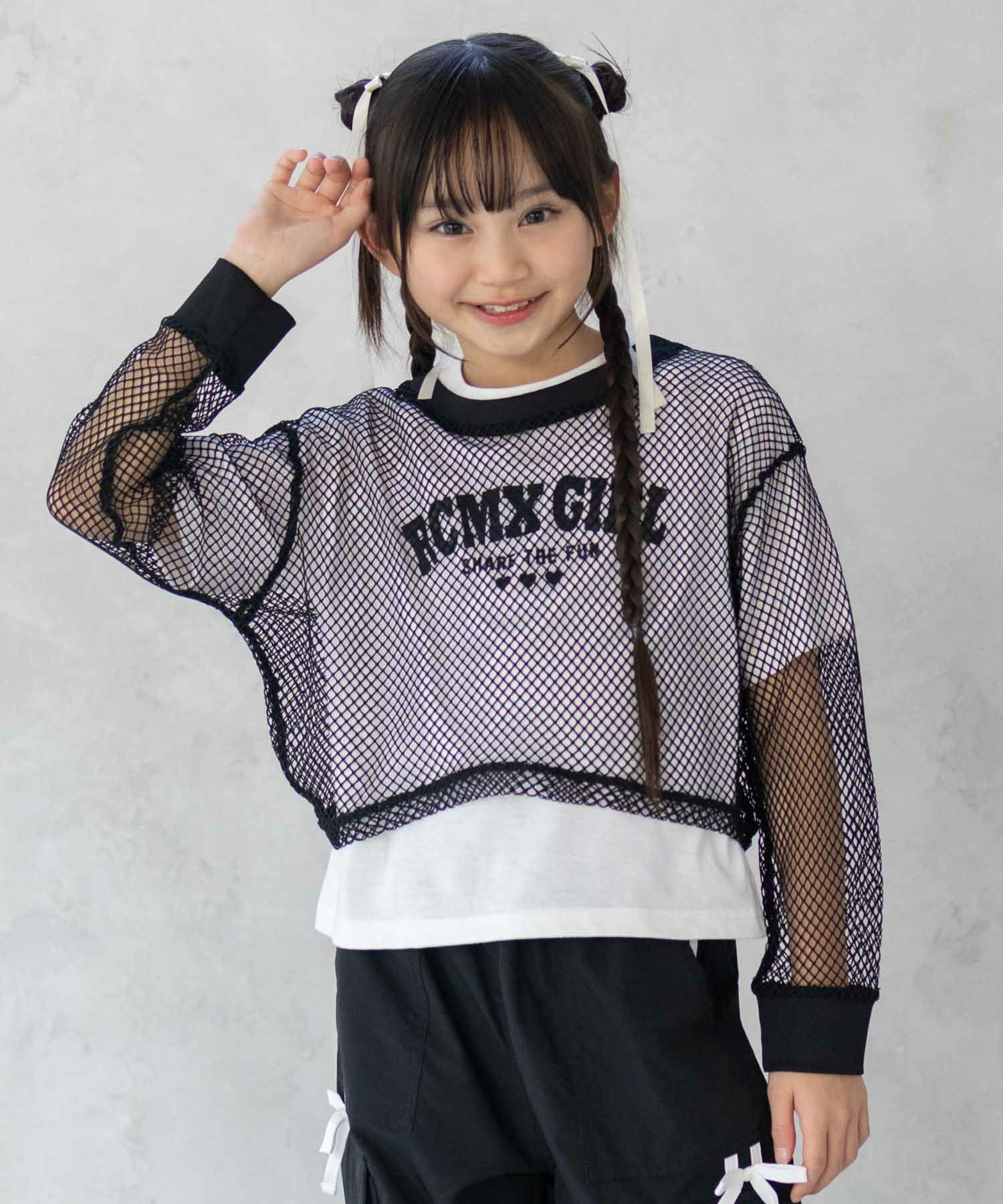 RICH MIX  メッシュアンサンブル キッズ メール便 対応商品商品画像-1