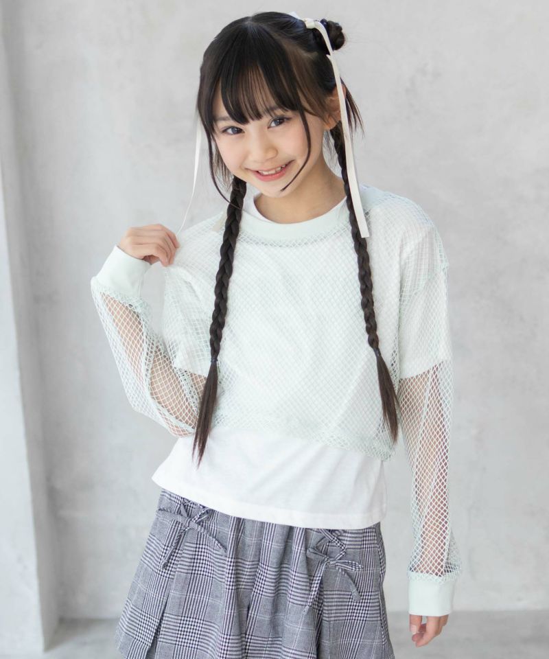 [値下げ]RICH MIX  メッシュアンサンブル キッズ ネコポス 対応商品商品画像-2