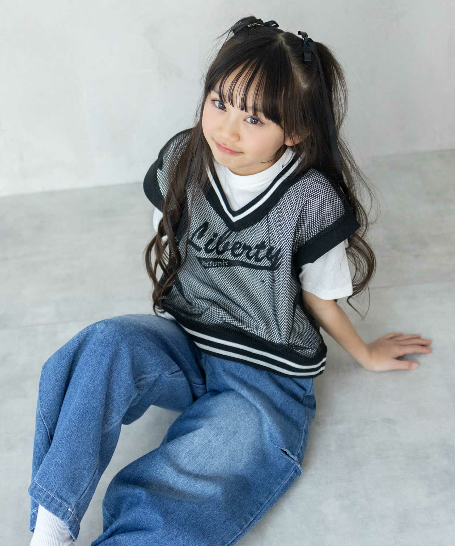 RICH MIX  メッシュベストアンサンブル キッズ メール便 対応商品商品サムネイル-5