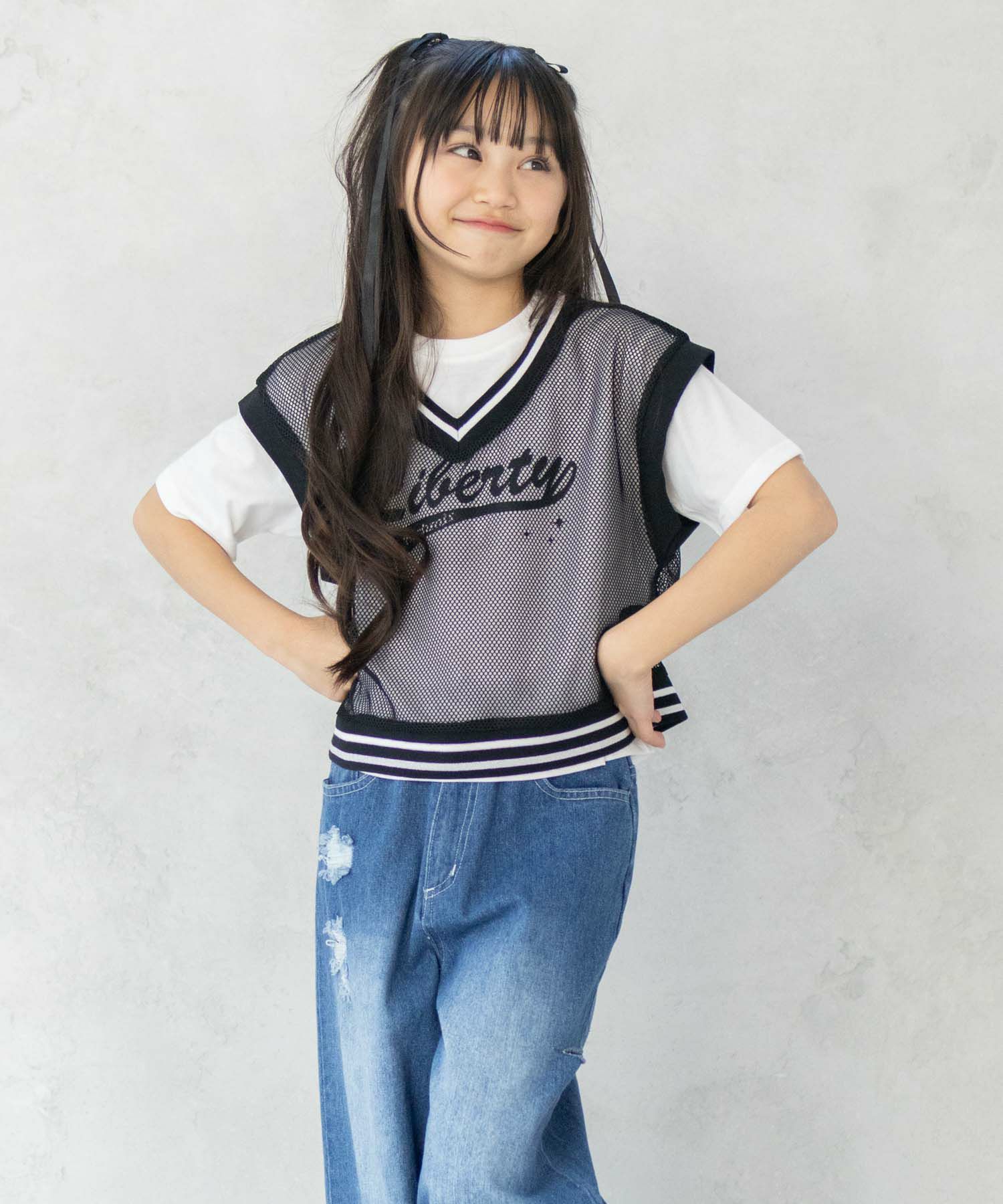 RICH MIX  メッシュベストアンサンブル キッズ メール便 対応商品商品画像-6