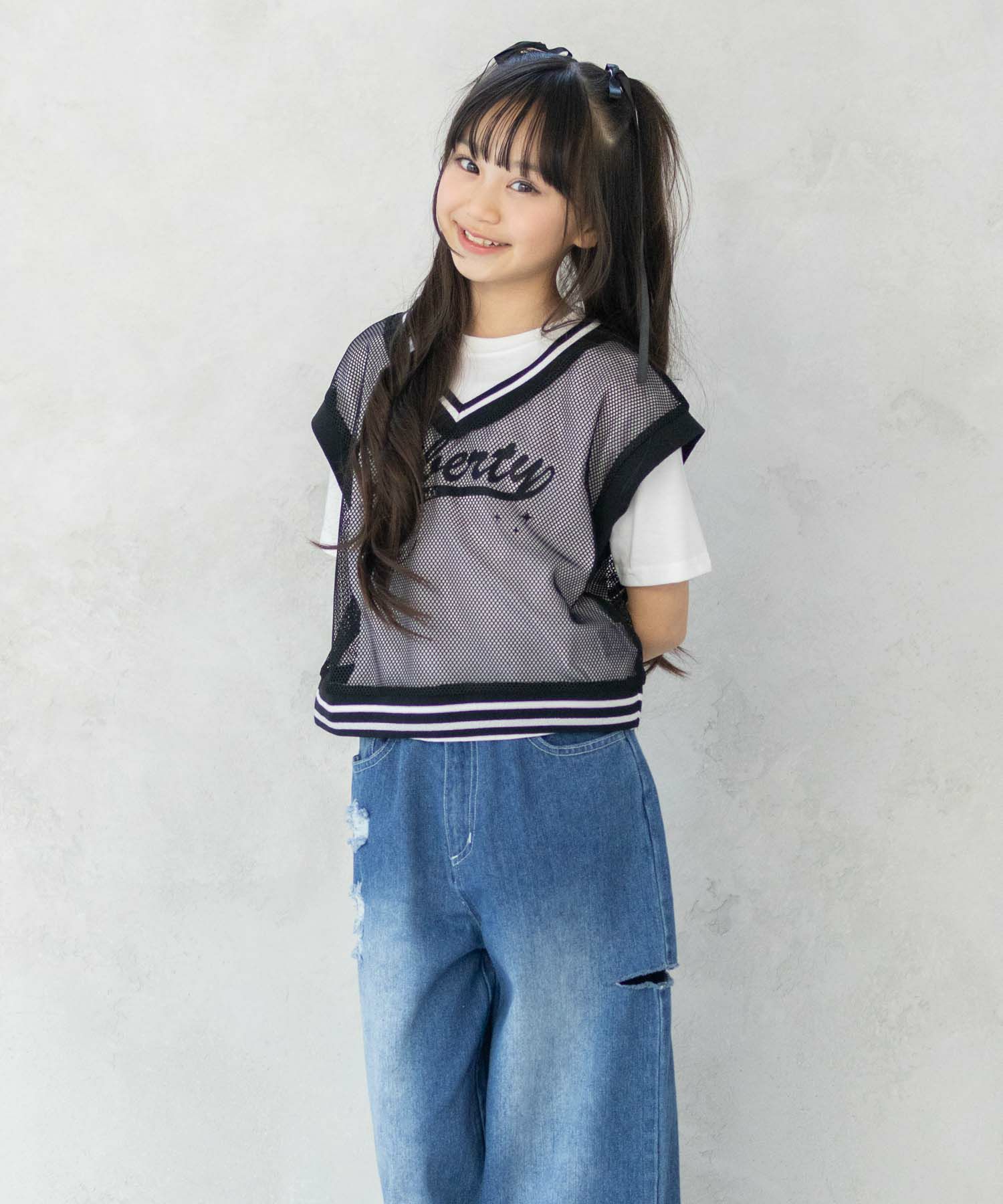 RICH MIX  メッシュベストアンサンブル キッズ メール便 対応商品商品画像-7