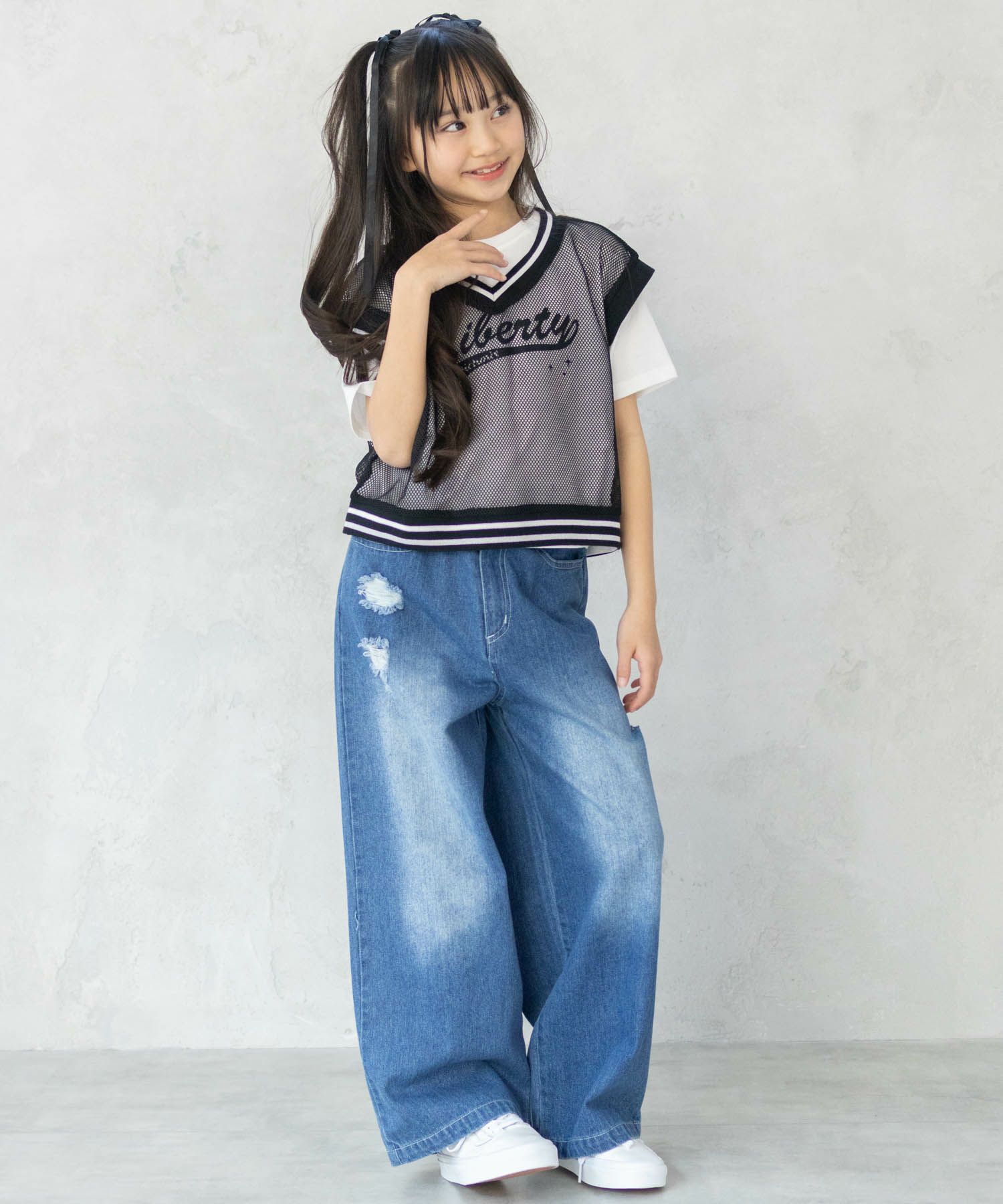 RICH MIX メッシュベストアンサンブル キッズ ネコポス 対応商品