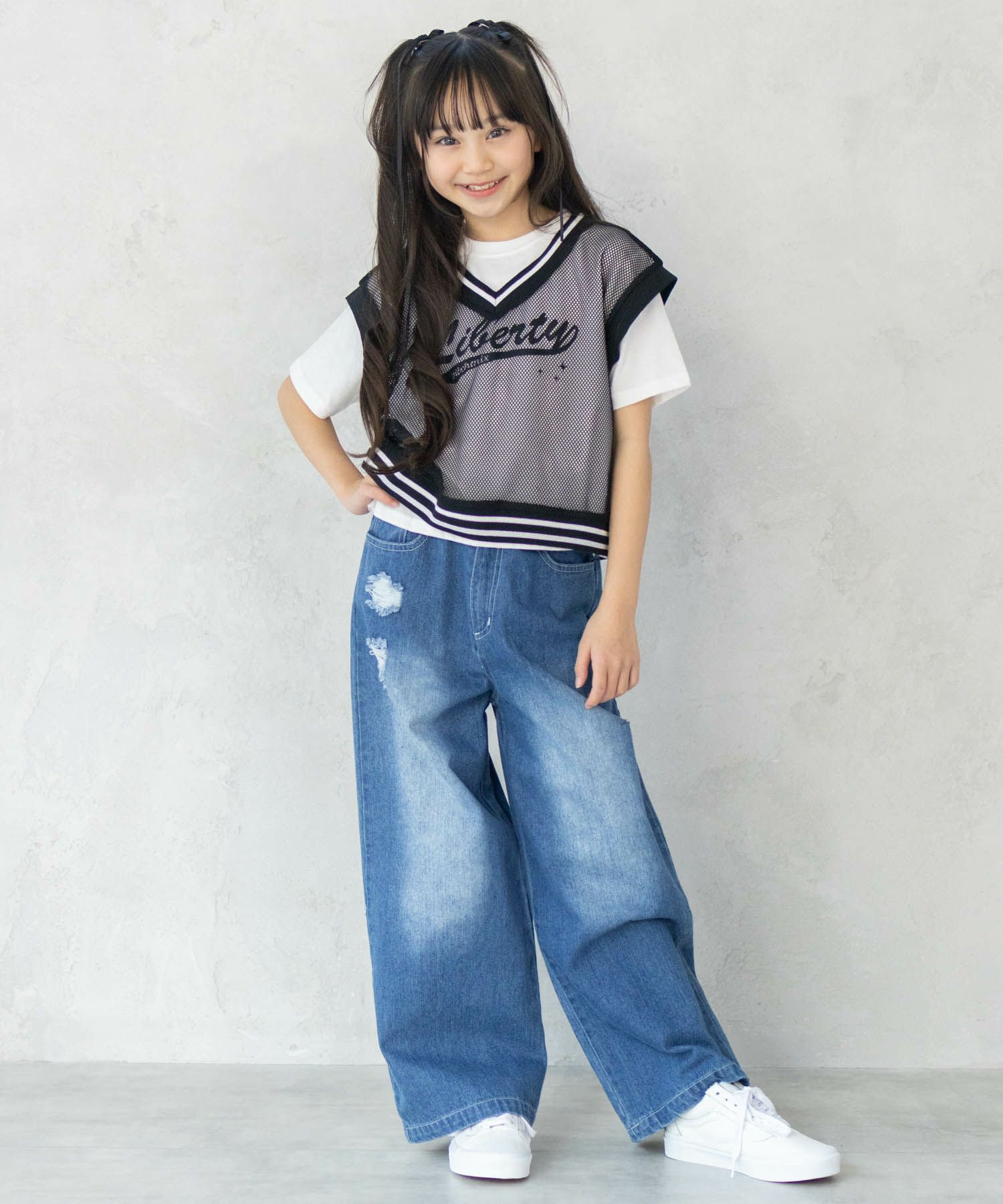 RICH MIX メッシュベストアンサンブル キッズ ネコポス 対応商品