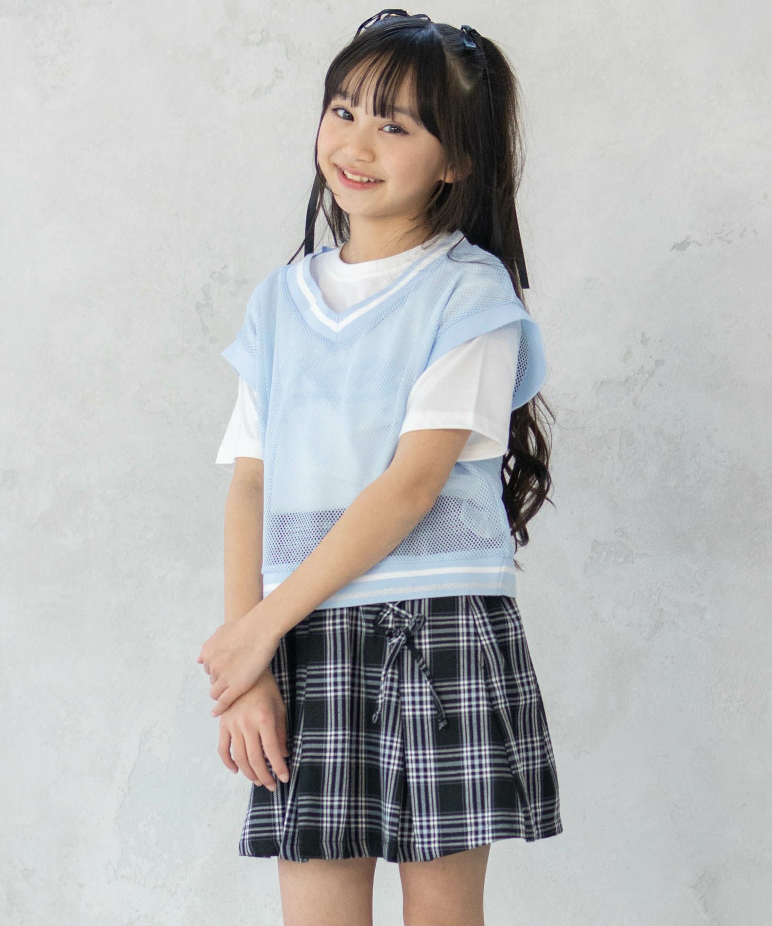 RICH MIX メッシュベストアンサンブル キッズ ネコポス 対応商品