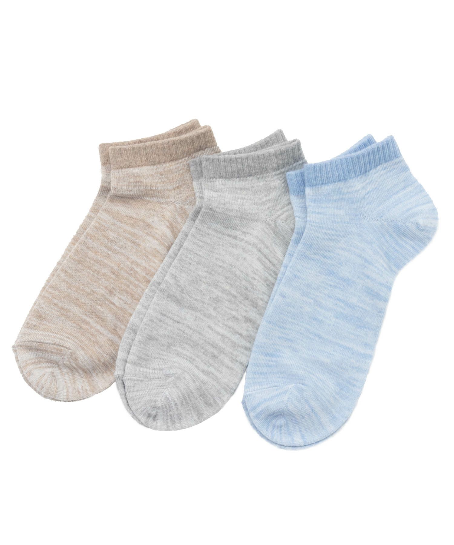 NAVY アンクルソックス 3足組 レディース