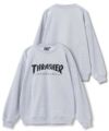 THRASHER ロゴクルーネックスウェット メンズ
