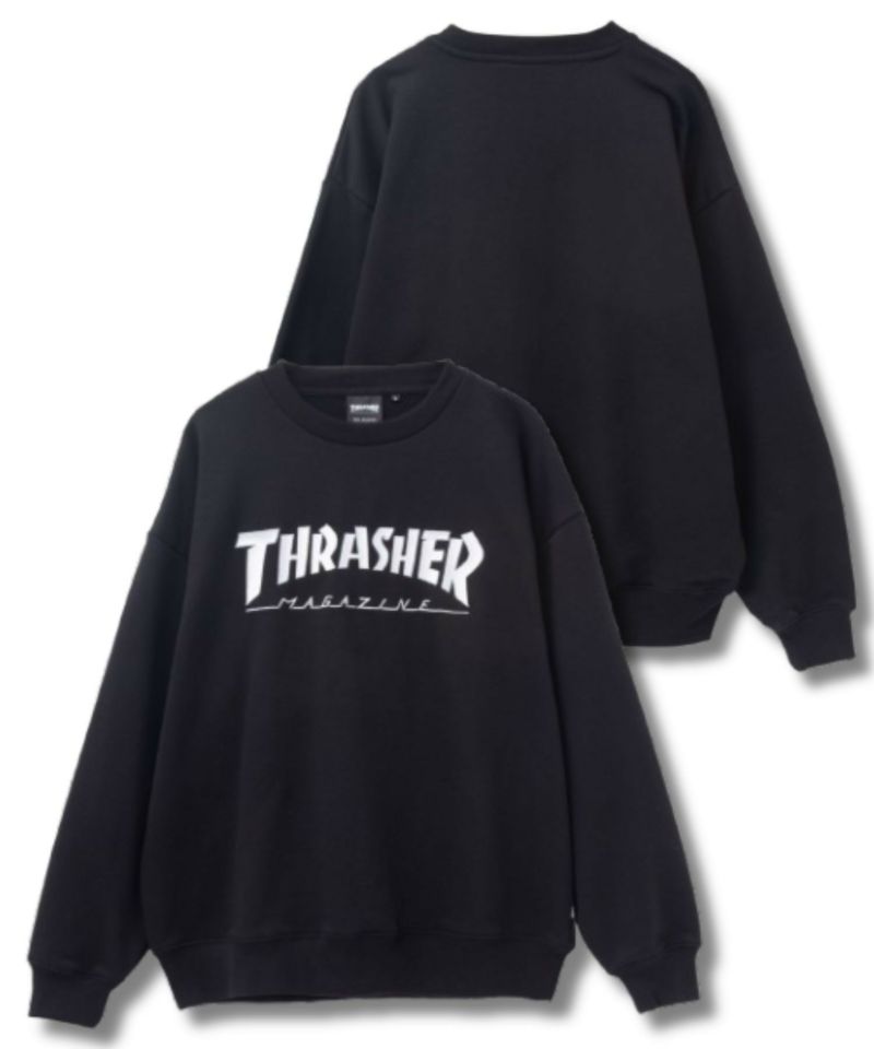 [期間限定価格]THRASHER  ロゴクルーネックスウェット メンズ商品画像-2