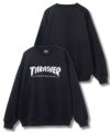 THRASHER ロゴクルーネックスウェット メンズ