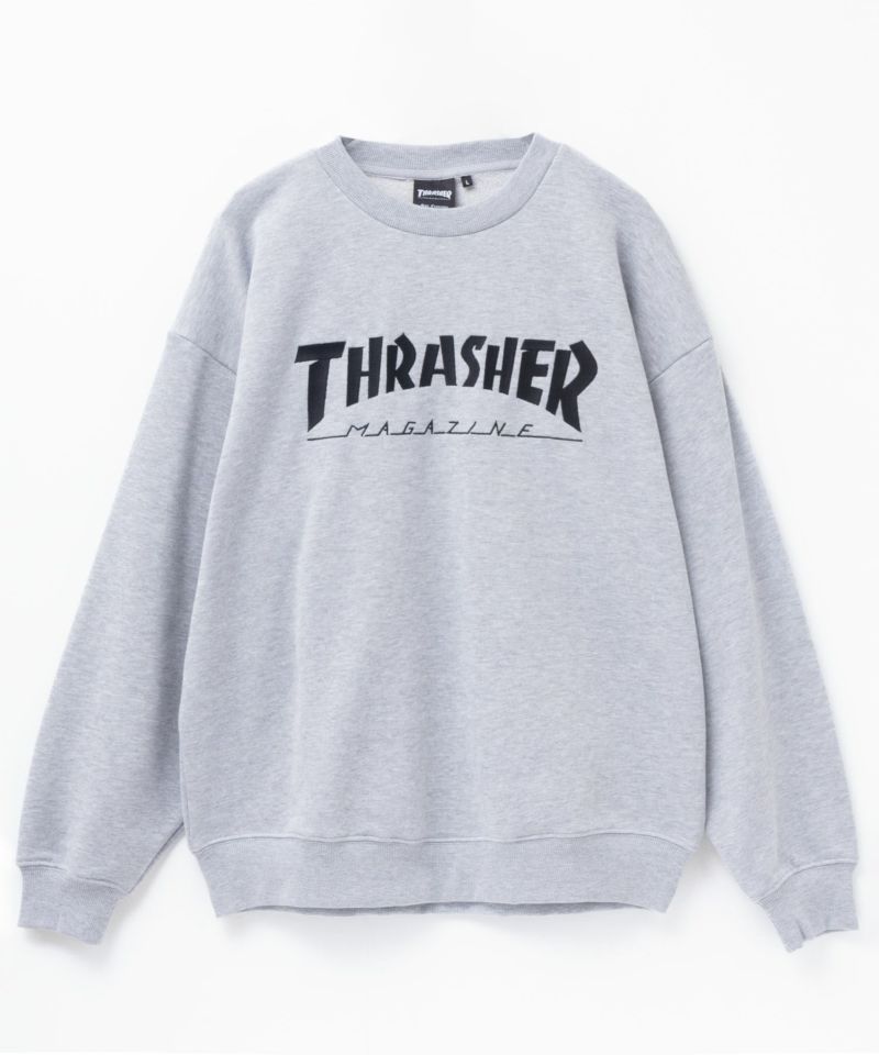 [期間限定価格]THRASHER  ロゴクルーネックスウェット メンズ商品画像-9