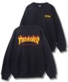 THRASHER フレームロゴクルーネックスウェット メンズ