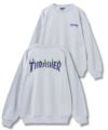 THRASHER フレームロゴクルーネックスウェット メンズ
