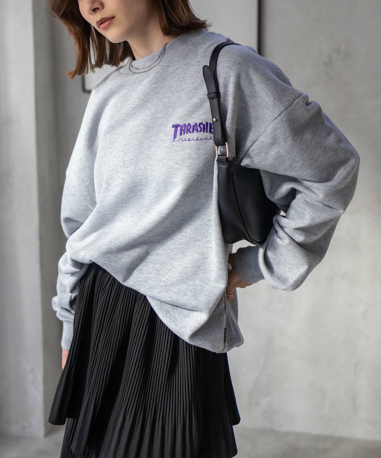 THRASHER  フレームロゴクルーネックスウェット メンズ商品画像-11