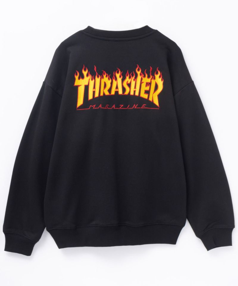 [期間限定価格]THRASHER  フレームロゴクルーネックスウェット メンズ商品画像-13