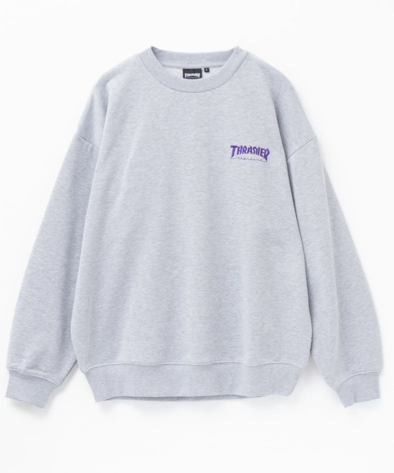 [期間限定価格]THRASHER  フレームロゴクルーネックスウェット メンズ商品画像-14