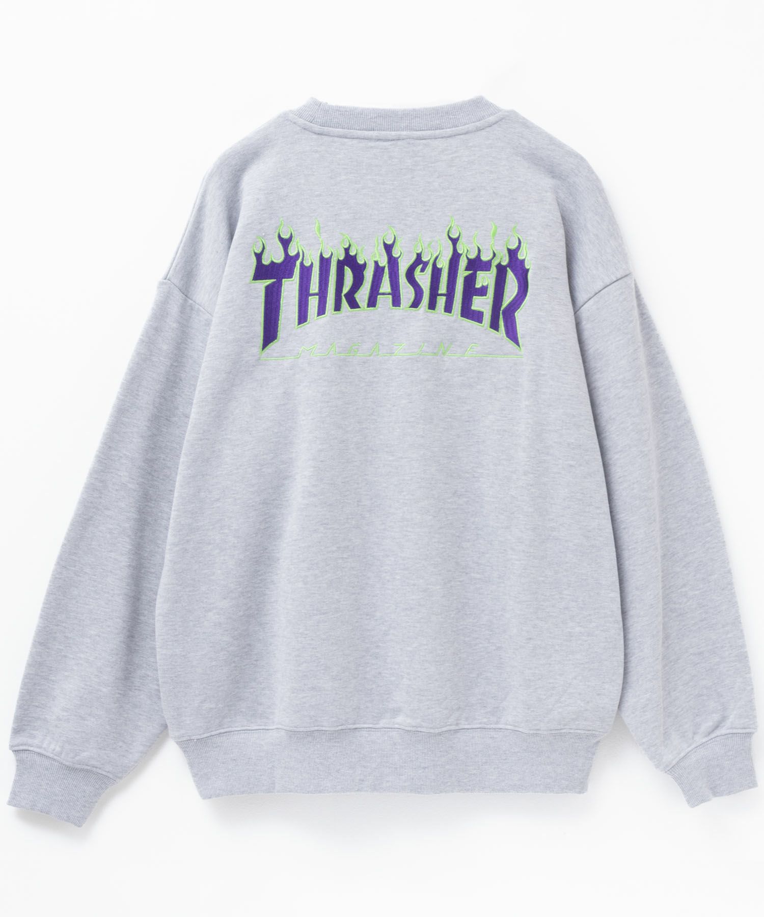 [期間限定価格]THRASHER  フレームロゴクルーネックスウェット メンズ商品画像-15