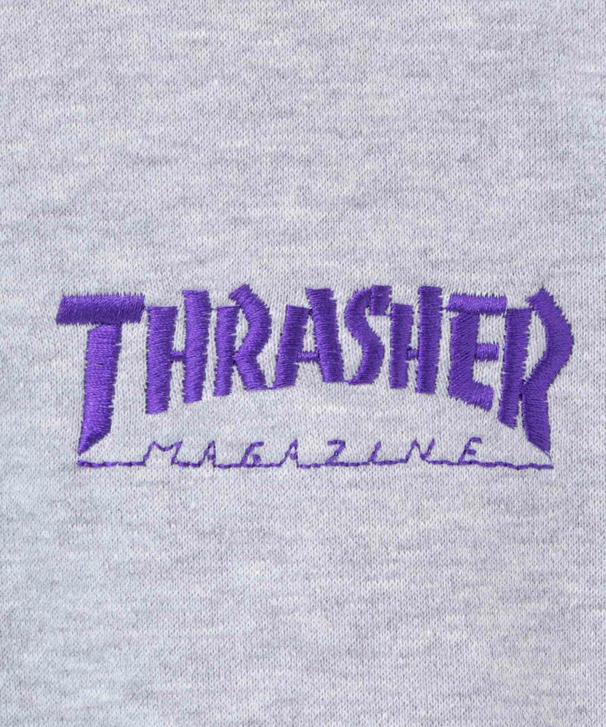 THRASHER フレームロゴクルーネックスウェット メンズ