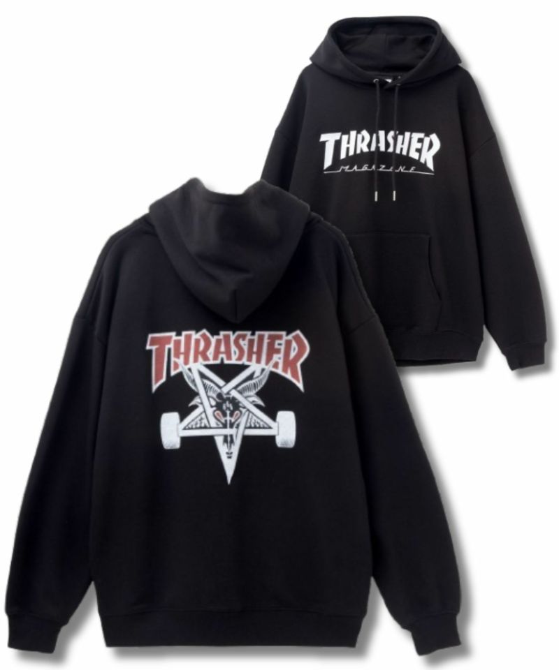 THRASHER  スケートロゴフーディー メンズ商品画像-2