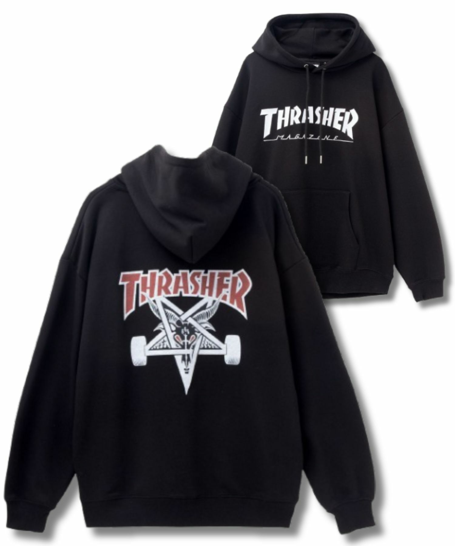[期間限定価格]THRASHER  スケートロゴフーディー メンズ商品サムネイル-2