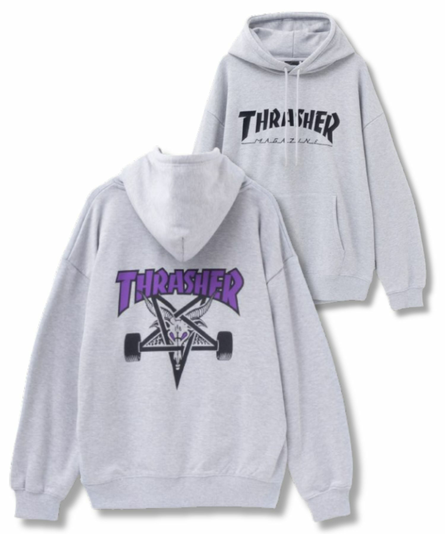 [期間限定価格]THRASHER  スケートロゴフーディー メンズ商品画像-3