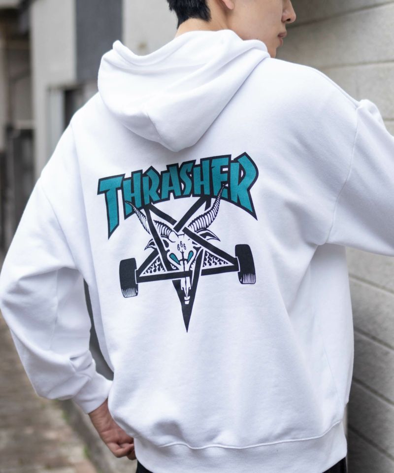 [期間限定価格]THRASHER  スケートロゴフーディー メンズ商品画像-6