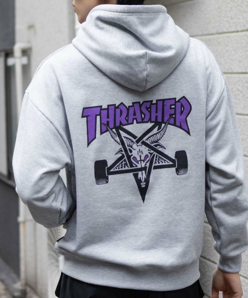 [期間限定価格]THRASHER  スケートロゴフーディー メンズ商品画像-12