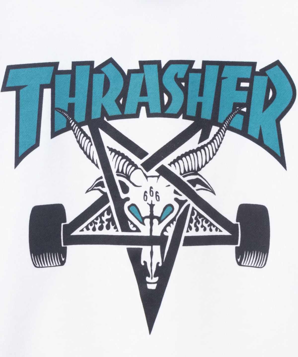 THRASHER スケートロゴフーディー メンズ