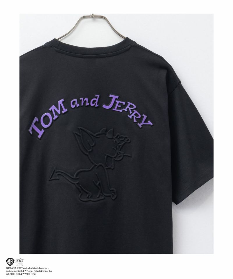 Tom and Jerry バックエンボスTシャツ メンズ メール便 対応商品商品画像-1