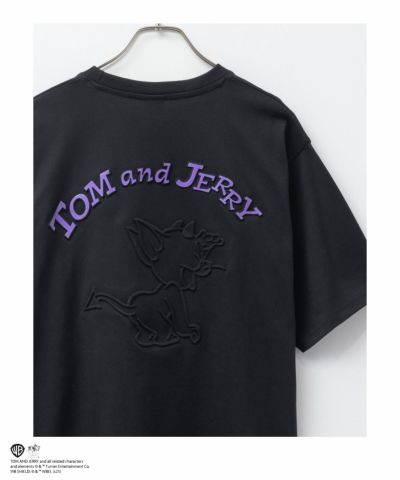 Tom and Jerry バックエンボスTシャツ メンズ ネコポス 対応商品