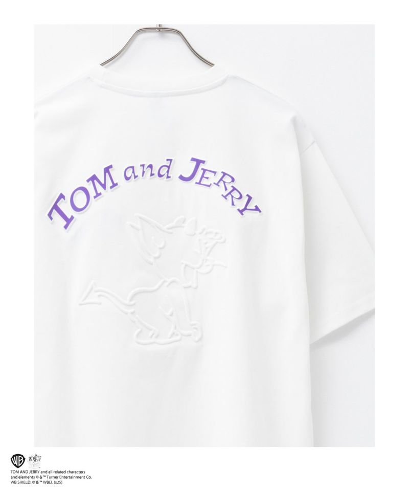 Tom and Jerry バックエンボスTシャツ メンズ メール便 対応商品商品画像-2