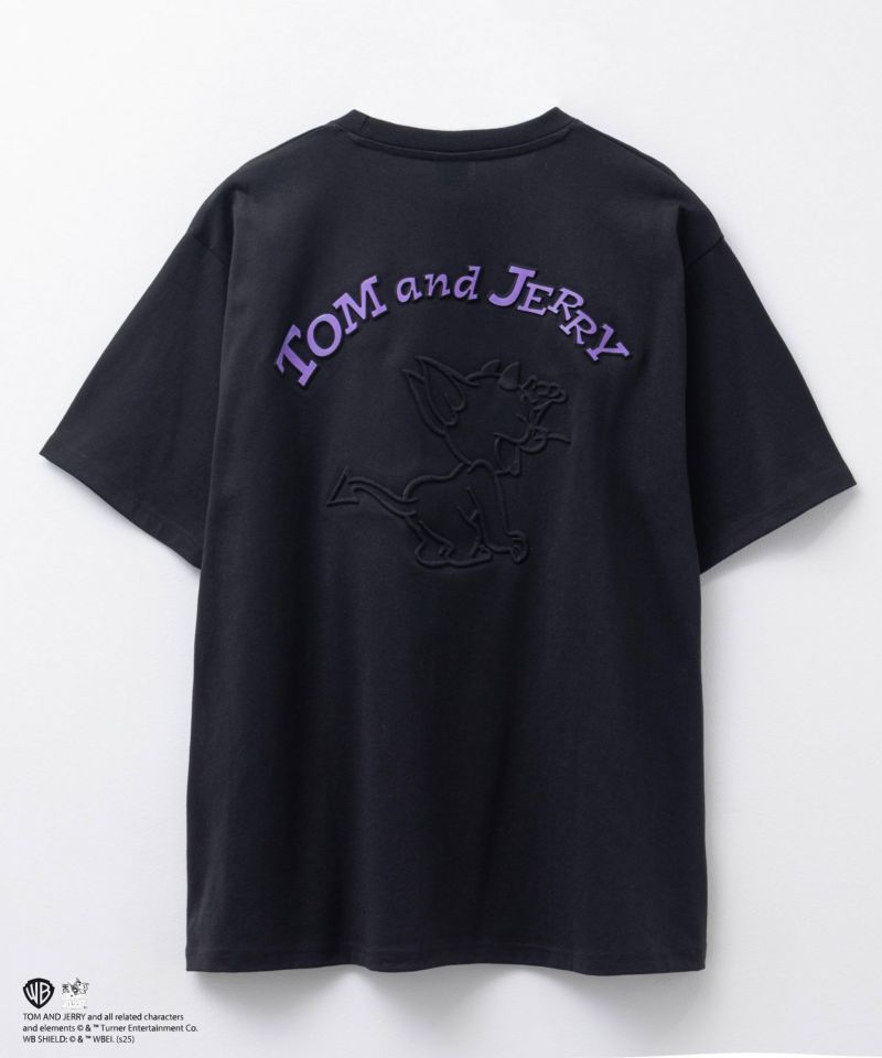 Tom and Jerry バックエンボスTシャツ メンズ メール便 対応商品商品画像-4