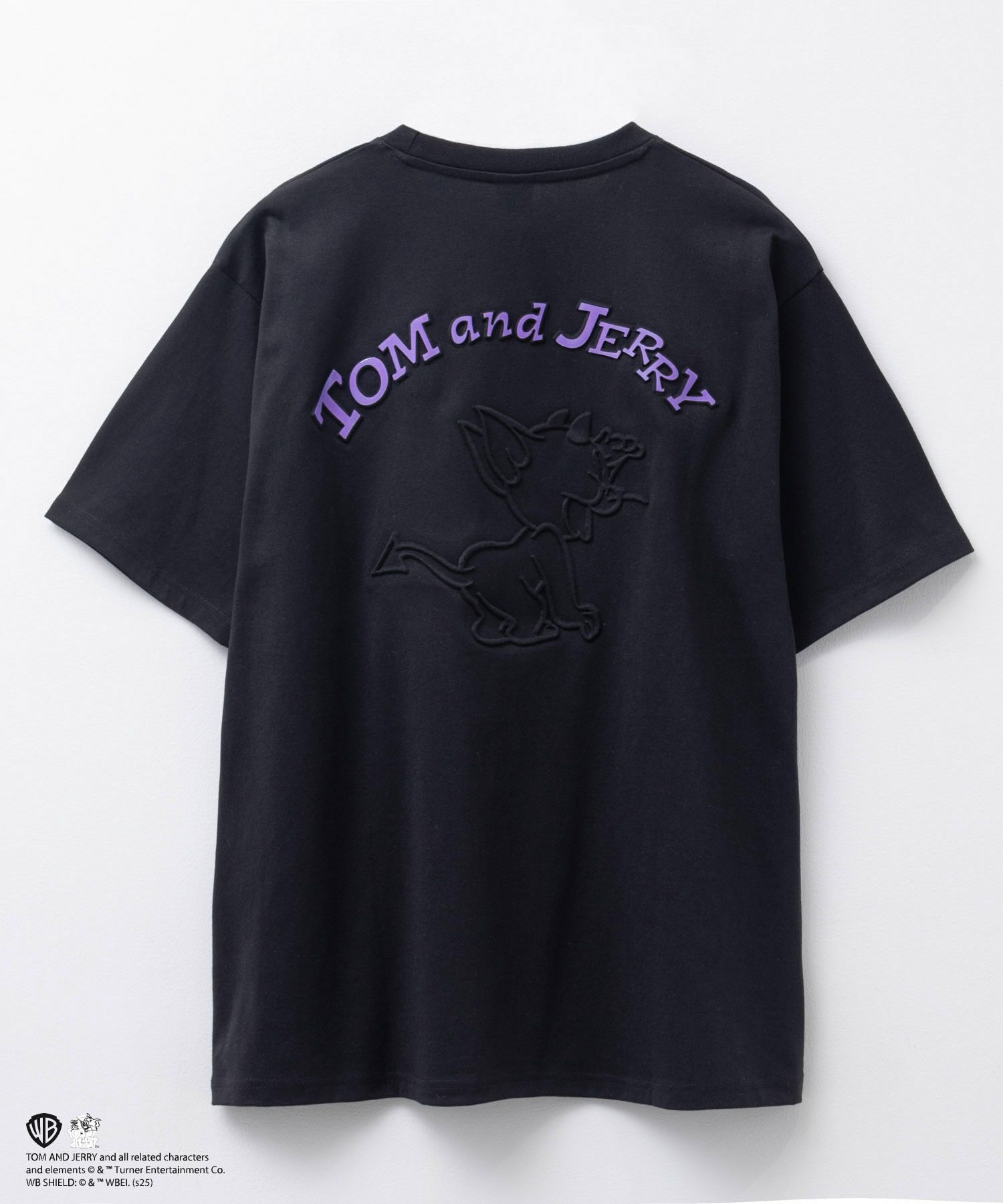 Tom and Jerry バックエンボスTシャツ メンズ メール便 対応商品商品画像-4