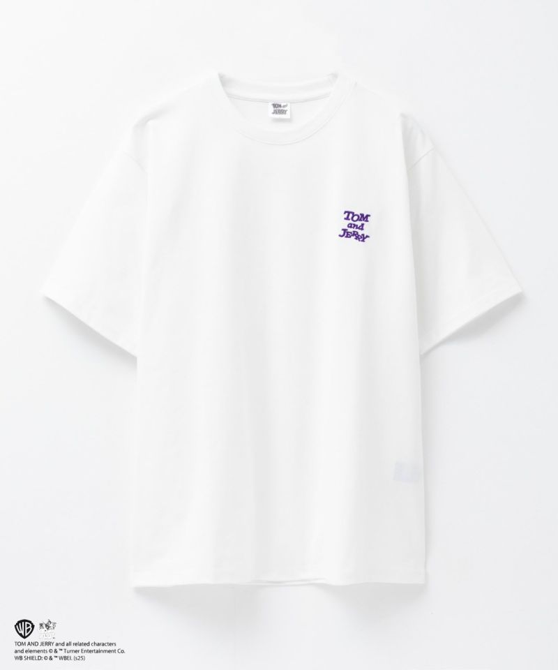 Tom and Jerry バックエンボスTシャツ メンズ メール便 対応商品商品画像-5