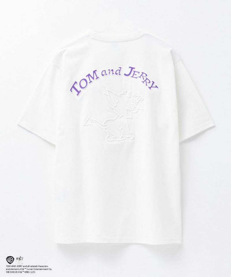 Tom and Jerry バックエンボスTシャツ メンズ メール便 対応商品商品画像-6