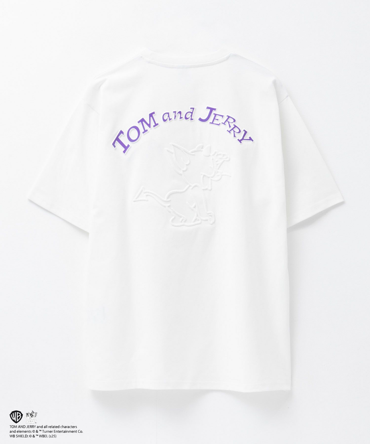 Tom and Jerry バックエンボスTシャツ メンズ メール便 対応商品商品画像-6
