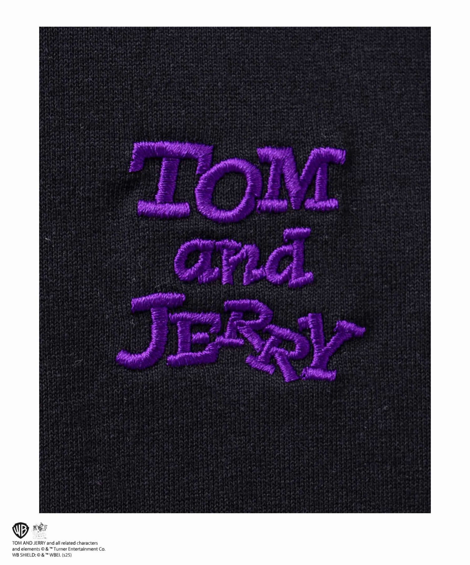 Tom and Jerry バックエンボスTシャツ メンズ ネコポス 対応商品