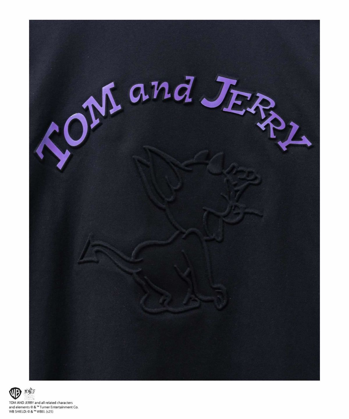Tom and Jerry バックエンボスTシャツ メンズ ネコポス 対応商品