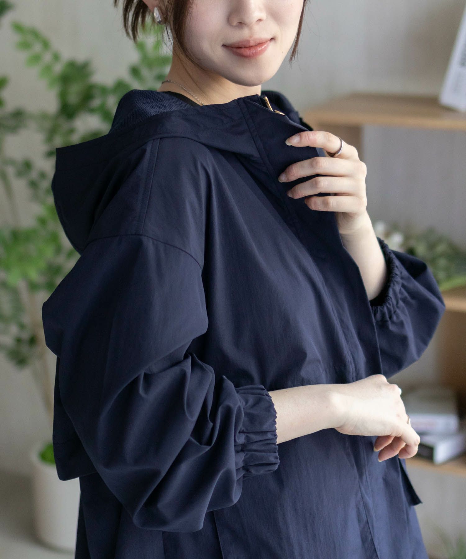 HusHusH フーデットジャケット レディース