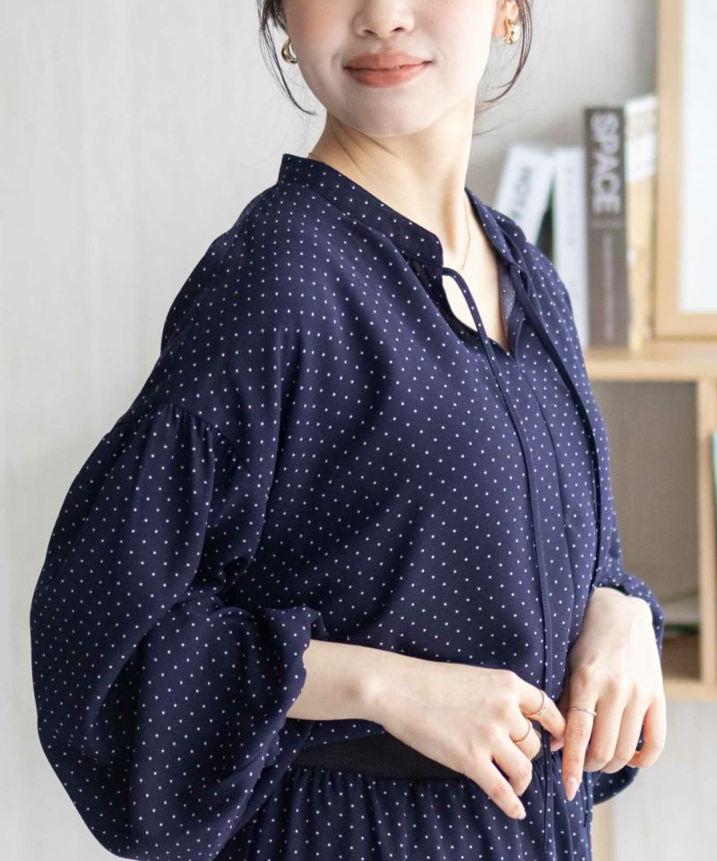 HusHusH ドット柄ブラウス レディース商品画像-9