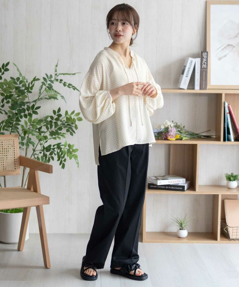 HusHusH ドット柄ブラウス レディース商品画像-26