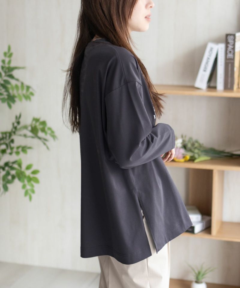 HusHusH  プリント長袖Tシャツ レディース メール便 対応商品商品画像-7