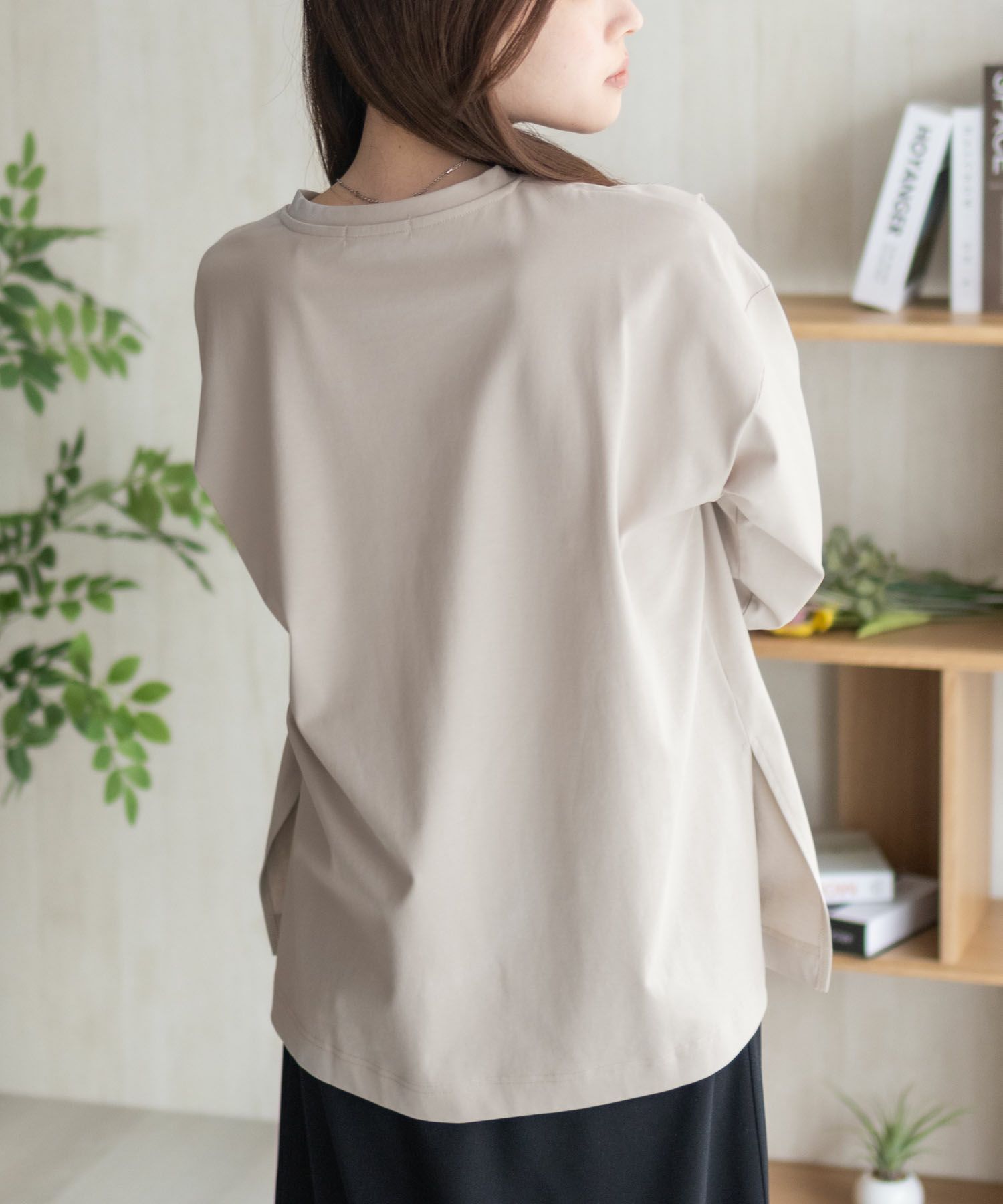 HusHusH プリント長袖Tシャツ レディース メール便 対応商品商品画像-16