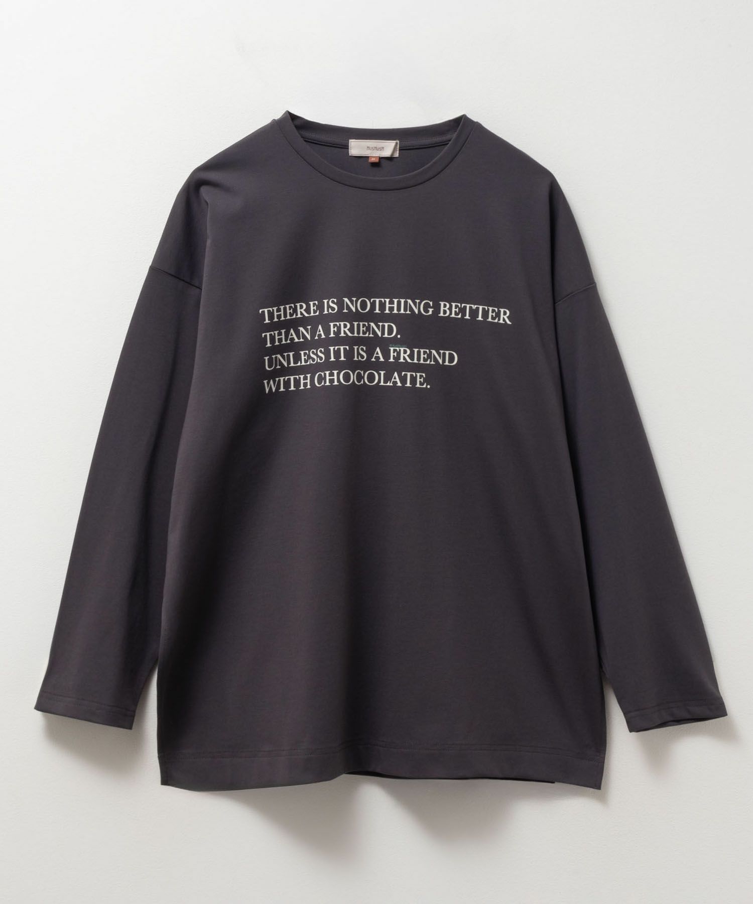 HusHusH プリント長袖Tシャツ レディース メール便 対応商品商品画像-18